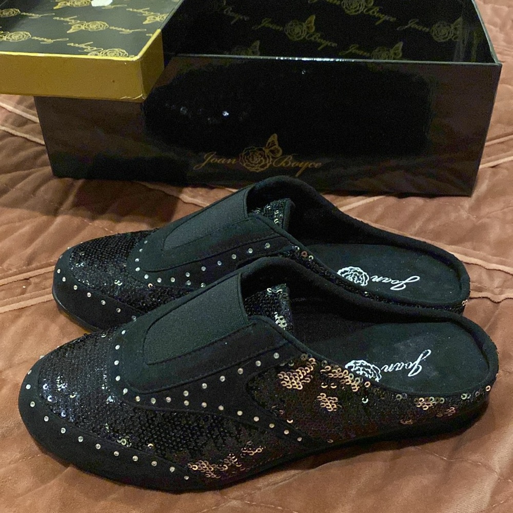 Joan Boyce slip on shoes